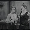 Signe Hasso and Catherine Gaffigan in the 1968 National tour of the stage production Cabaret