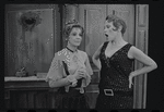 Signe Hasso and Catherine Gaffigan in the 1968 National tour of the stage production Cabaret