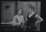 Signe Hasso and Catherine Gaffigan in the 1968 National tour of the stage production Cabaret