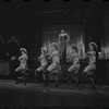Melissa Hart [center] and unidentified others in the 1968 National tour of the stage production Cabaret