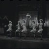 Melissa Hart [center] and unidentified others in the 1968 National tour of the stage production Cabaret