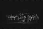 Robert Salvio [center] and unidentified others in the 1968 National tour of the stage production Cabaret