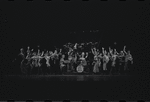 Robert Salvio [right] and unidentified others in the 1968 tour of the stage production Cabaret