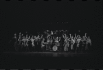 Robert Salvio [center] and unidentified others in the 1968 National tour of the stage production Cabaret