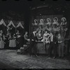 Melissa Hart [center] and unidentified others in the 1968 National tour of the stage production Cabaret