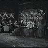 Melissa Hart [center] and unidentified others in the 1968 National tour of the stage production Cabaret