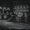 Melissa Hart [center] and unidentified others in the 1968 National tour of the stage production Cabaret