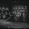 Melissa Hart [center] and unidentified others in the 1968 National tour of the stage production Cabaret