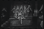 Melissa Hart [center] and unidentified others in the 1968 National tour of the stage production Cabaret