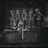 Melissa Hart [center] and unidentified others in the 1968 National tour of the stage production Cabaret