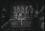 Melissa Hart [center] and unidentified others in the 1968 National tour of the stage production Cabaret