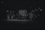 Melissa Hart [center] and unidentified others in the 1968 National tour of the stage production Cabaret