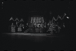 Melissa Hart [center] and unidentified others in the 1968 National tour of the stage production Cabaret