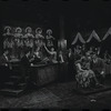 Melissa Hart [center], Gene Rupert [right] and unidentified others in the 1968 National tour of the stage production Cabaret
