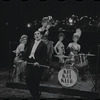 Robert Salvio [center] and unidentified others in the 1968 National tour of the stage production Cabaret