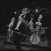 Robert Salvio [center] and unidentified others in the 1968 National tour of the stage production Cabaret