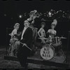 Robert Salvio [center] and unidentified others in the 1968 National tour of the stage production Cabaret