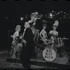 Robert Salvio [center] and unidentified others in the 1968 National tour of the stage production Cabaret