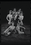 Robert Salvio [center] and unidentified others in the 1968 National tour of the stage production Cabaret