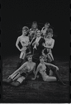 Robert Salvio [center] and unidentified others in the 1968 National tour of the stage production Cabaret