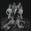 Robert Salvio [center] and unidentified others in the 1968 National tour of the stage production Cabaret