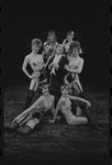 Robert Salvio [center] and unidentified others in the 1968 National tour of the stage production Cabaret