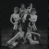 Robert Salvio [center] and unidentified others in the 1968 National tour of the stage production Cabaret