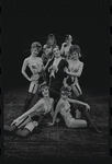 Robert Salvio [center] and unidentified others in the 1968 National tour of the stage production Cabaret