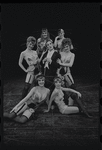 Robert Salvio [center] and unidentified others in the 1968 National tour of the stage production Cabaret