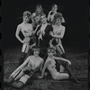 Robert Salvio [center] and unidentified others in the 1968 National tour of the stage production Cabaret