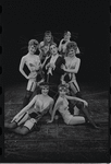 Robert Salvio [center] and unidentified others in the 1968 National tour of the stage production Cabaret