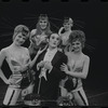 Robert Salvio [center] and unidentified others in the 1968 National tour of the stage production Cabaret