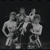 Robert Salvio [center] and unidentified others in the 1968 National tour of the stage production Cabaret