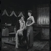 Melissa Hart and unidentified [left] in the 1968 tour of the stage production Cabaret