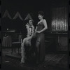 Melissa Hart and unidentified [left] in the 1968 tour of the stage production Cabaret