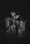 Robert Salvio [center] and unidentified others in the 1968 tour of the stage production Cabaret