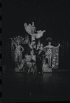 Robert Salvio [center] and unidentified others in the 1968 tour of the stage production Cabaret