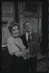 Signe Hasso and Leo Fuchs in the 1968 tour of the stage production Cabaret