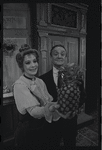 Signe Hasso and Leo Fuchs in the 1968 tour of the stage production Cabaret