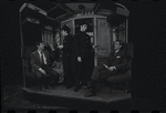 Gene Rupert [far left], Michael Toles [far right] and unidentified others in the 1968 tour of the stage production Cabaret