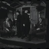 Gene Rupert [far left], Michael Toles [far right] and unidentified others in the 1968 tour of the stage production Cabaret