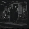 Gene Rupert [far left], Michael Toles [far right] and unidentified others in the 1968 tour of the stage production Cabaret