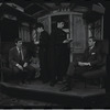Gene Rupert [far left], Michael Toles [far right] and unidentified others in the 1968 tour of the stage production Cabaret