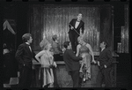 Robert Salvio [center] and unidentified others in the 1968 tour of the stage production Cabaret