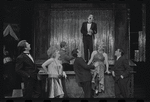 Robert Salvio and unidentified others in the 1968 National tour of the stage production Cabaret