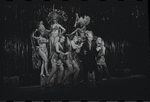 Robert Salvio and unidentified others in the 1968 National tour of the stage production Cabaret