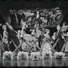 Robert Salvio and unidentified others in the 1968 National tour of the stage production Cabaret