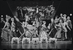 Robert Salvio and unidentified others in the 1968 National tour of the stage production Cabaret