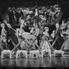 Robert Salvio and unidentified others in the 1968 National tour of the stage production Cabaret