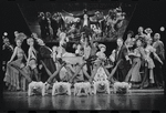Robert Salvio and unidentified others in the 1968 National tour of the stage production Cabaret